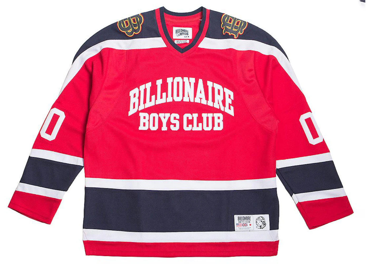 Billionaire Boys Club Don't Give A Puck Long Sleeve Knit Red