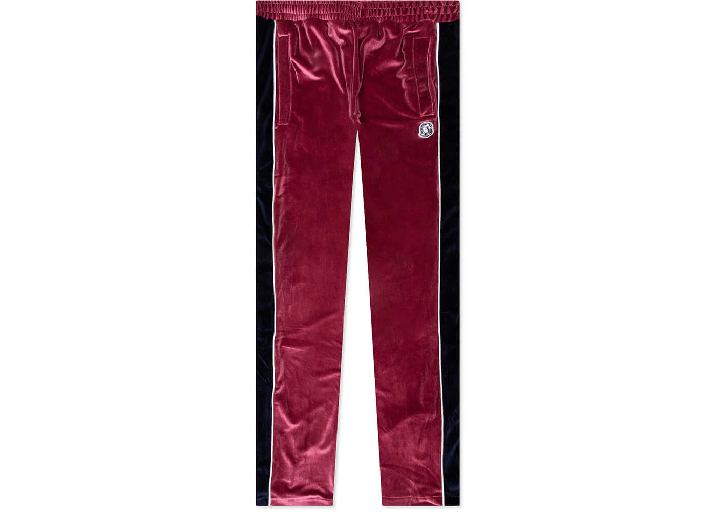 Billionaire Boys Club Eva Velour Track Pants Burgundy/Anemone