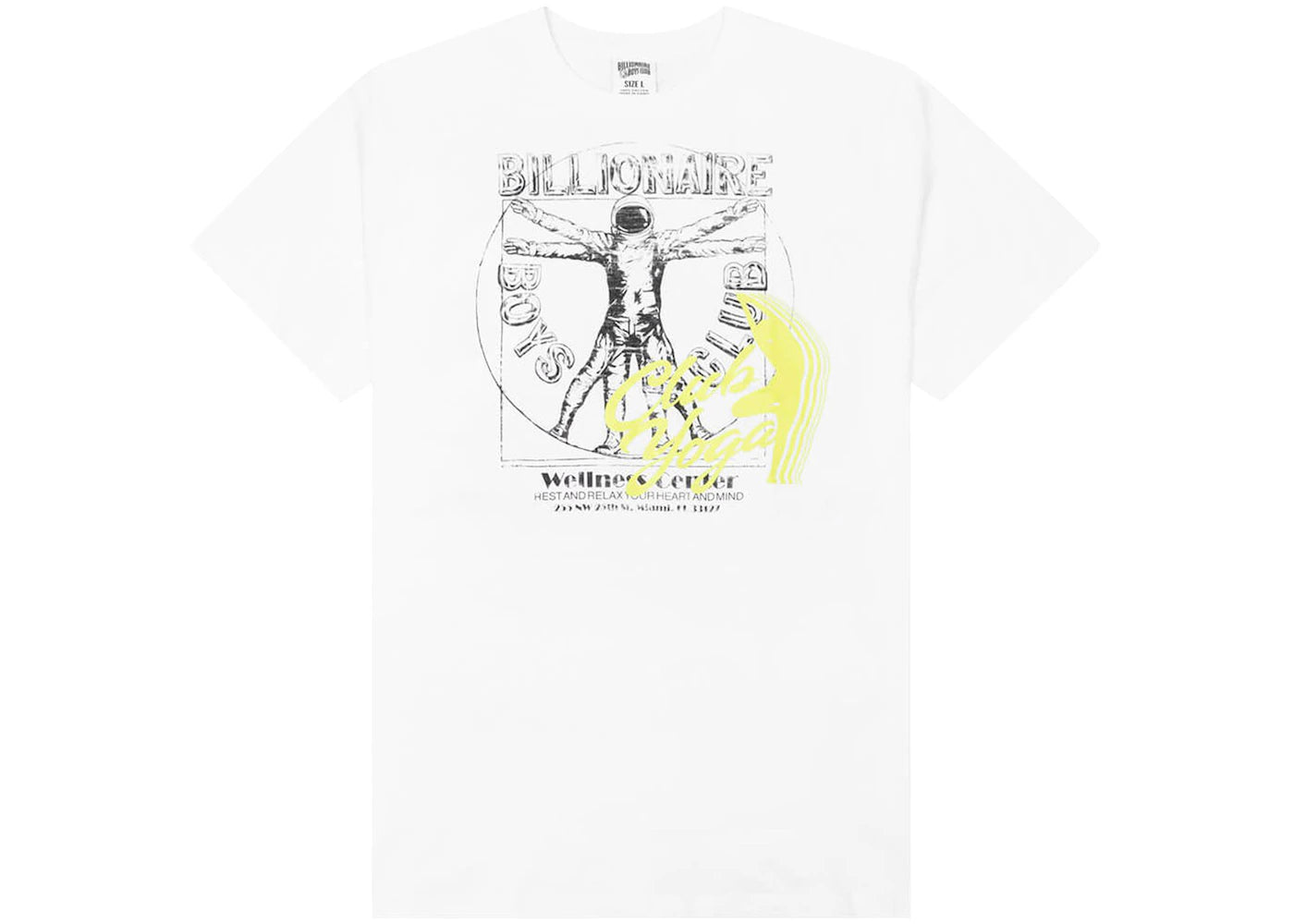 Billionaire Boys Club Wellness Tee White
