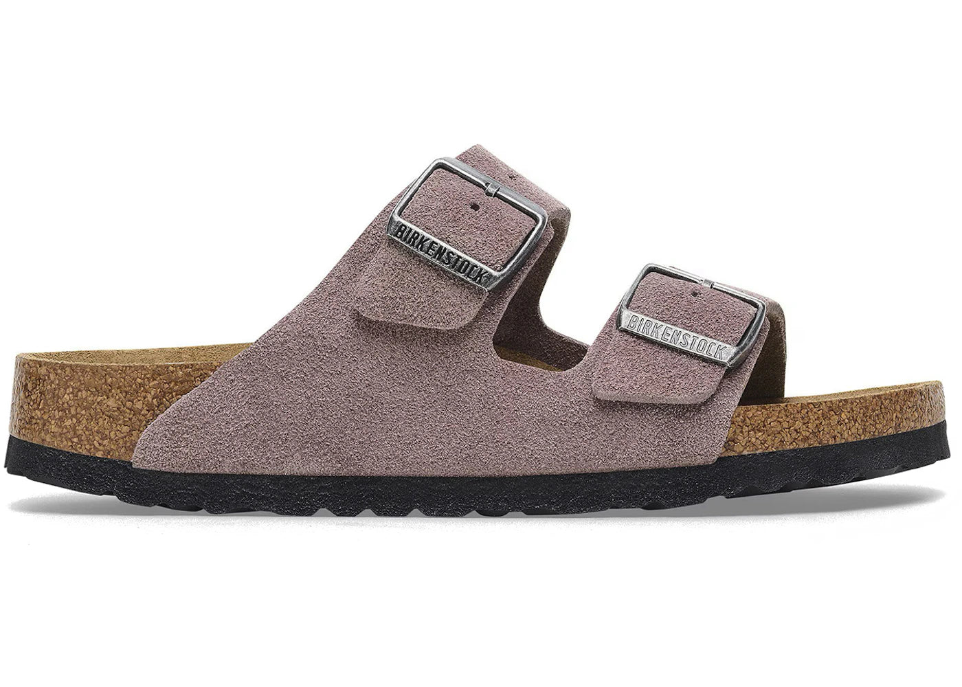 Birkenstock Arizona Soft Footbed Suede Faded Purple