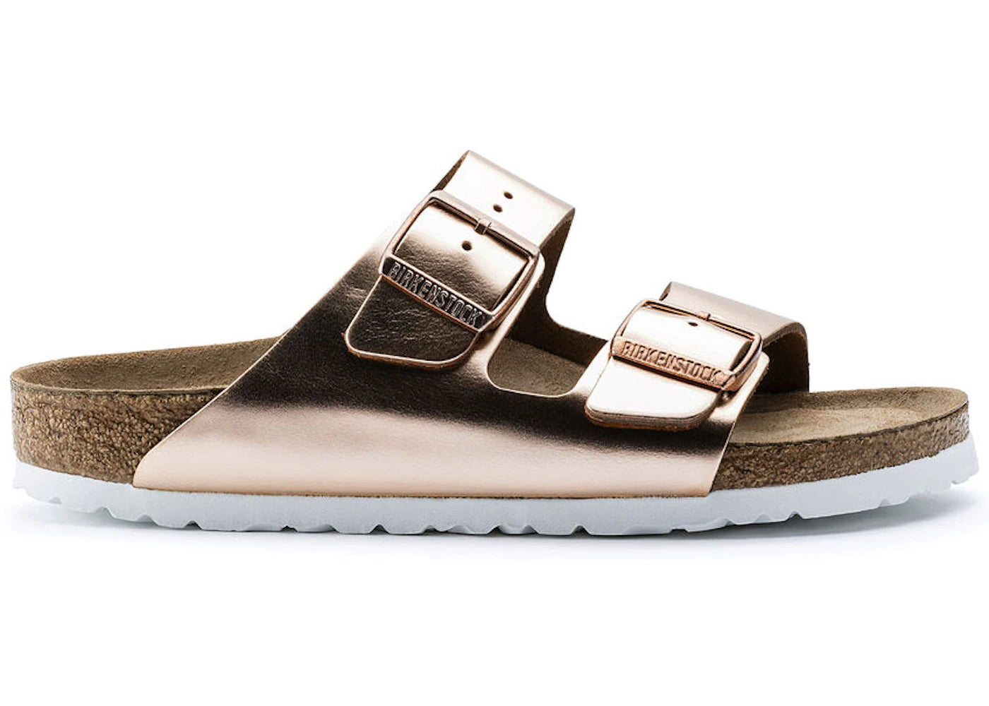 Birkenstock Arizona Softbed Metallic Copper (Women's)