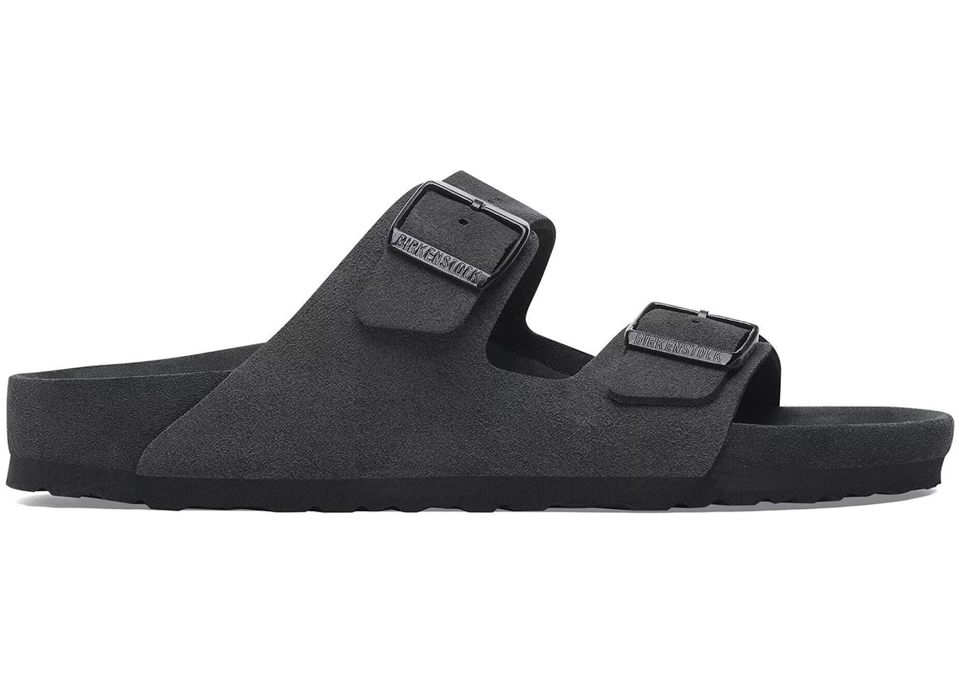 Birkenstock Arizona Suede Leather Charcoal
