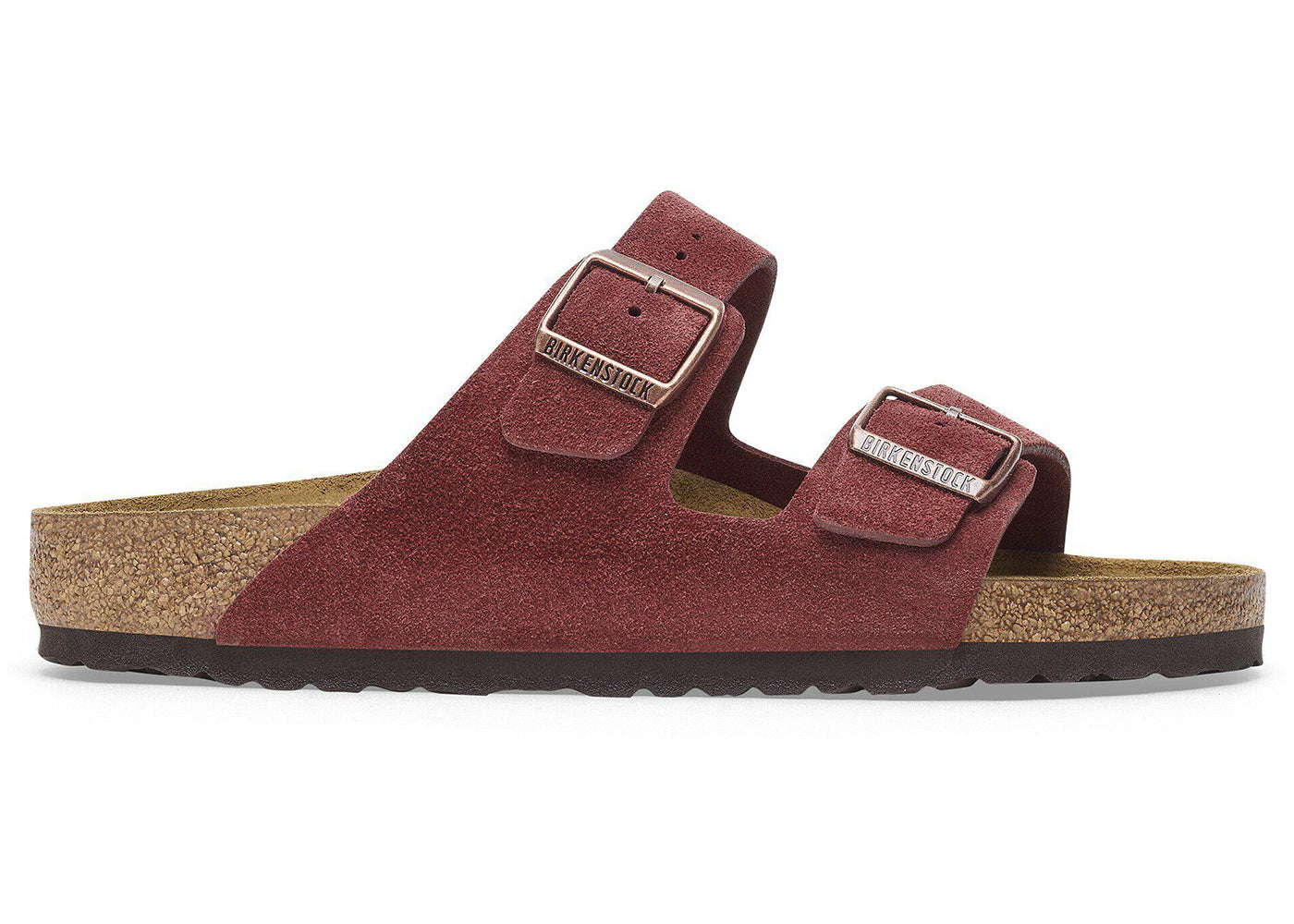 Birkenstock Arizona Suede Leather Zinfandel