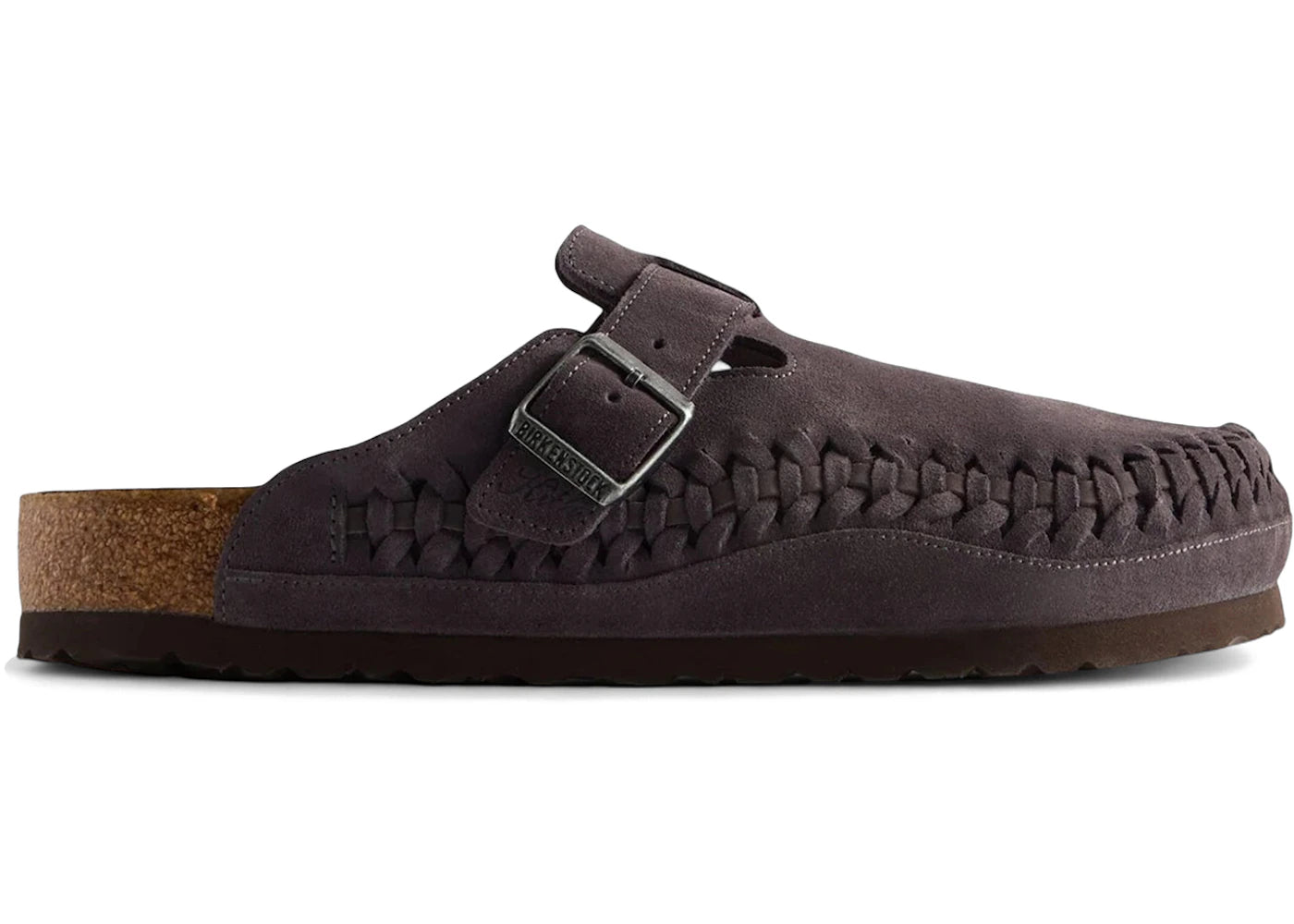 Birkenstock Boston Braided Suede Kith Rabbit Grey