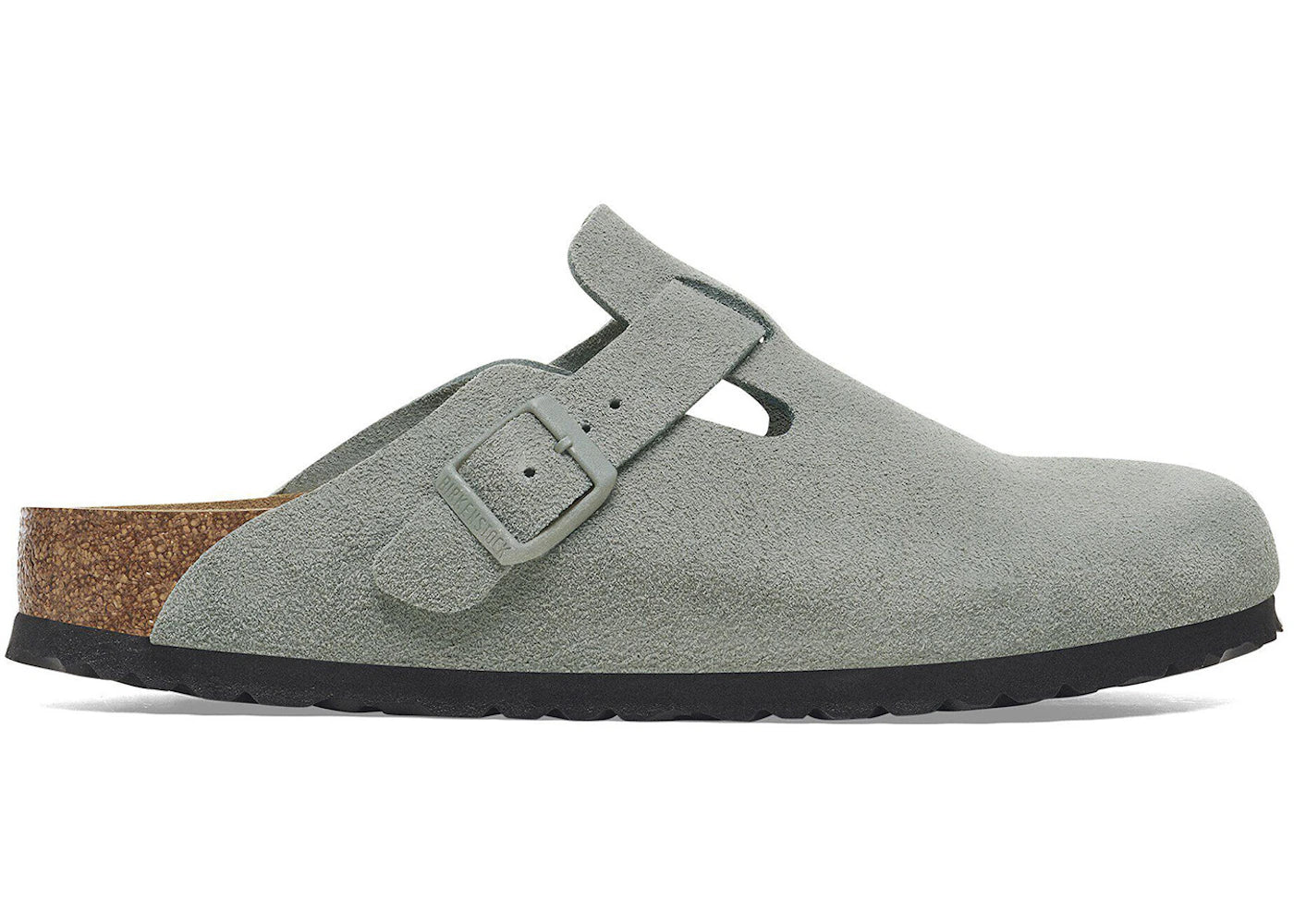 Birkenstock Boston Soft Footbed Suede Pure Sage