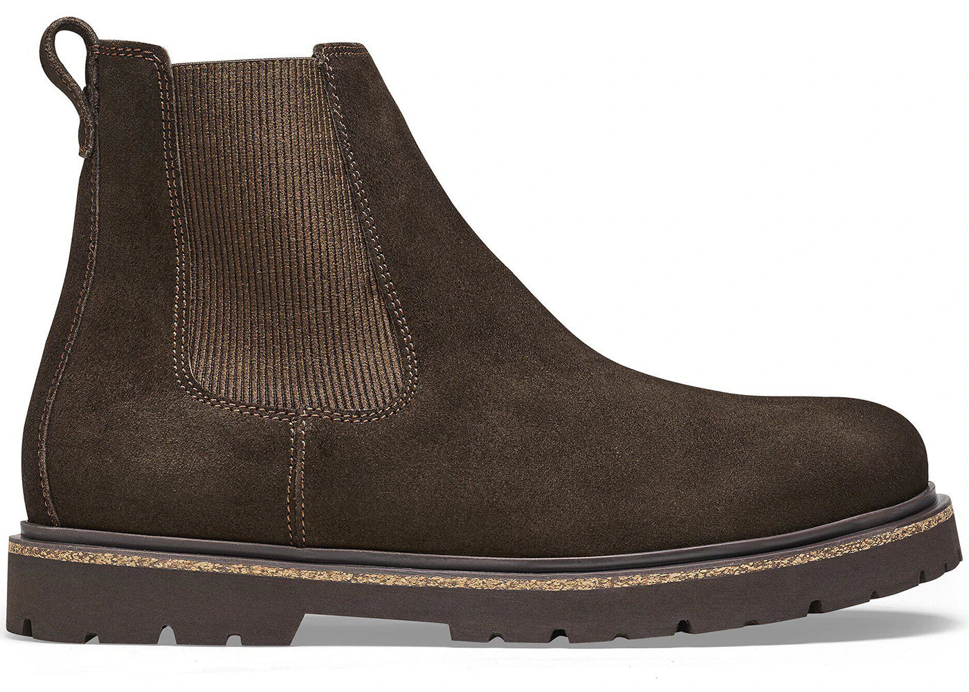 Birkenstock Highwood Slip On Suede Leather Mocha