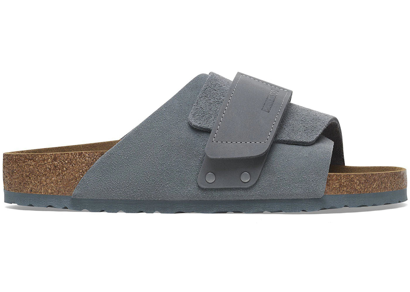 Birkenstock Kyoto Nubuck Suede Basalt Grey