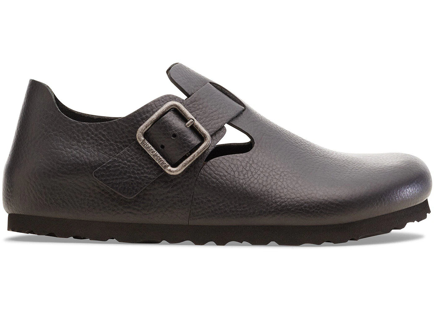 Birkenstock London Wire Buckle Vintage Wood Black