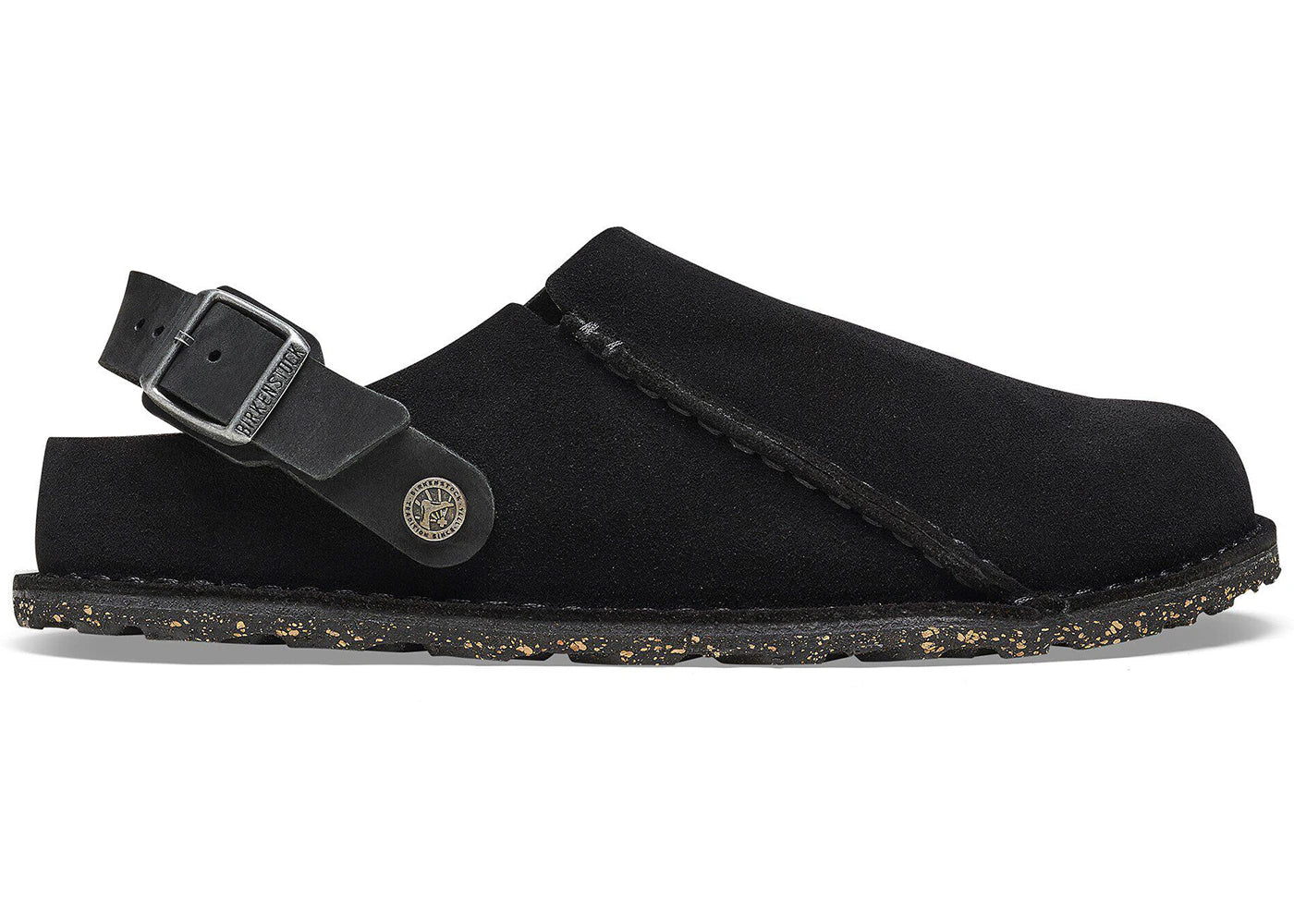 Birkenstock Lutry Premium Suede Black