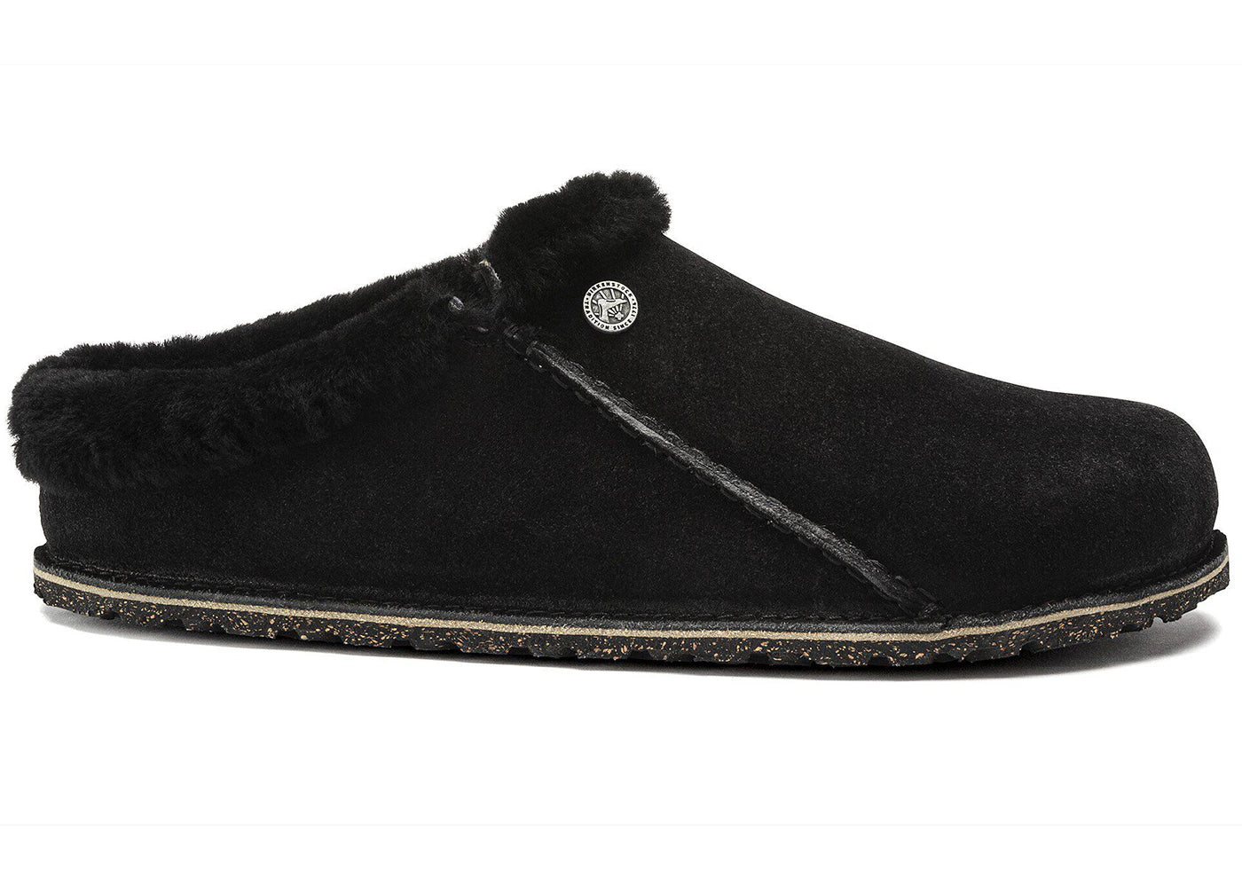 Birkenstock Zermatt Premium Suede Leather Black