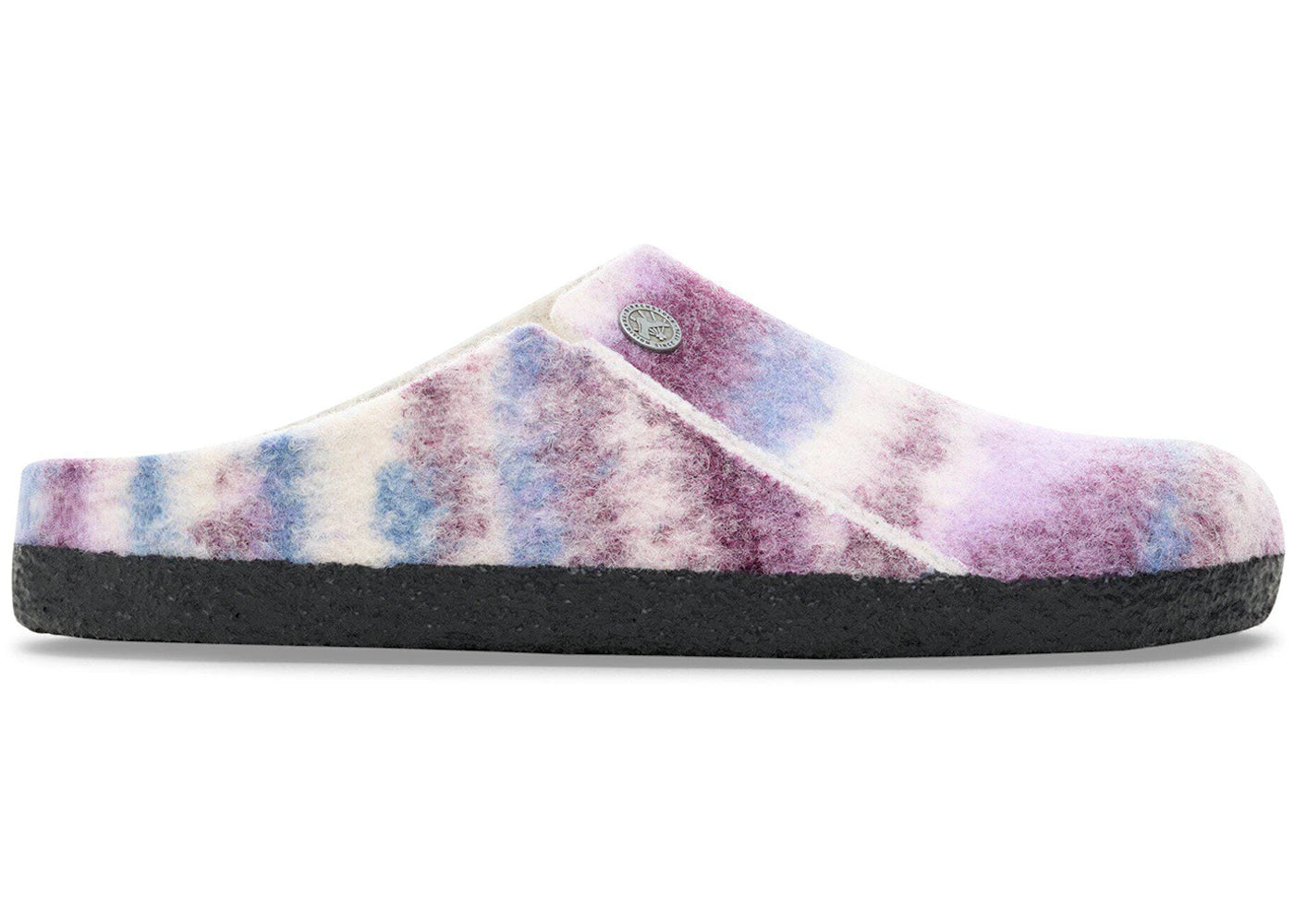Birkenstock Zermatt Wool Felt Dyed Stripes Mauve