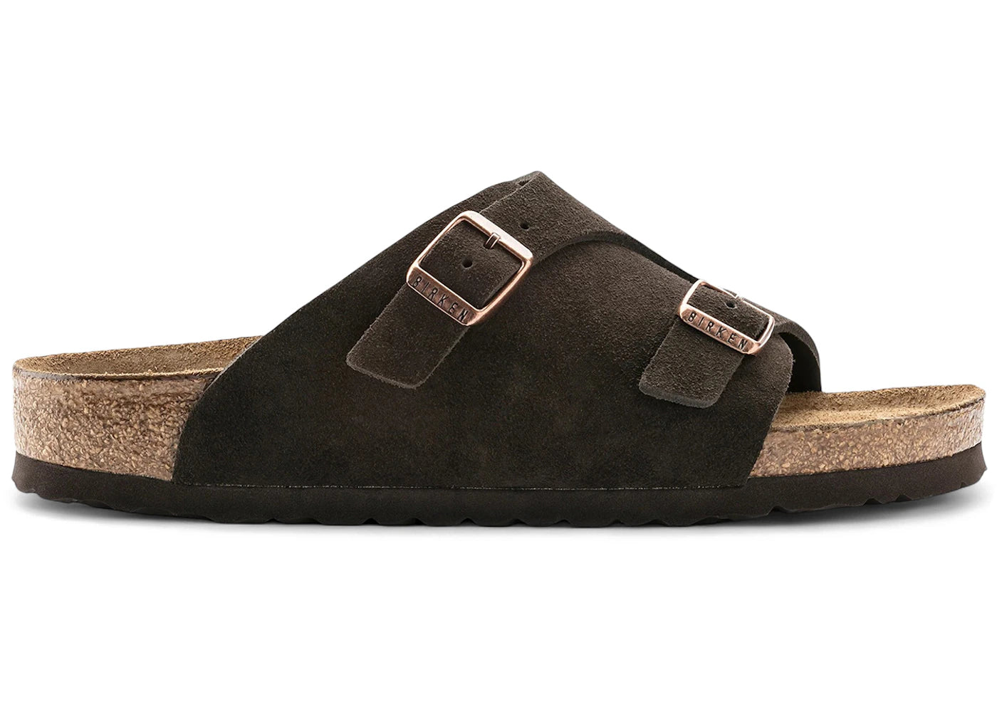 Birkenstock Zürich Soft Footbed Suede Mocha