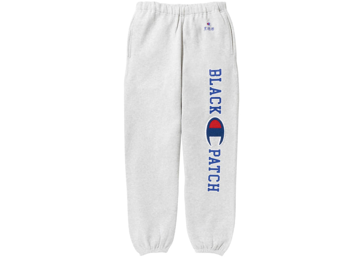 BlackEyePatch x Champion Reverse Wave Logo Sweatpants Silver Grey