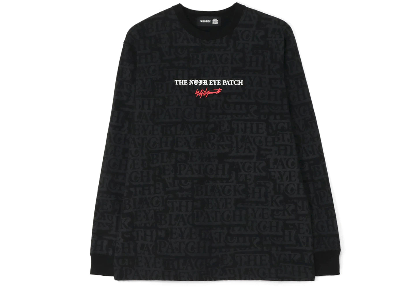 BlackEyePatch x Wildside Yohji Yamamoto L/S T-Shirt Black