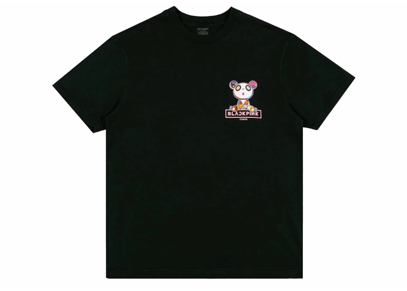 Blackpink x Kaikai Kiki Signature T-shirt Vintage Black