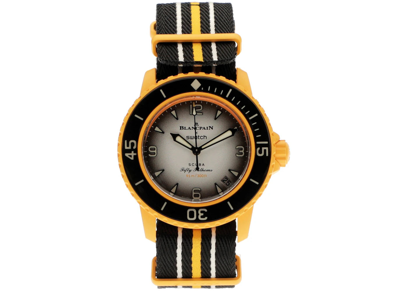 Blancpain x Swatch Scuba Fifty Fathoms Pacific Ocean SO35P100