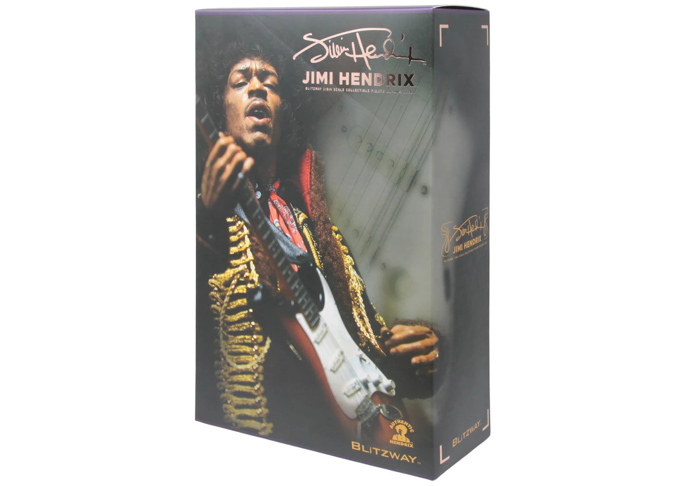 Blitzway Premium UMS Jimi Hendrix 1/6th Scale Action Figure Black