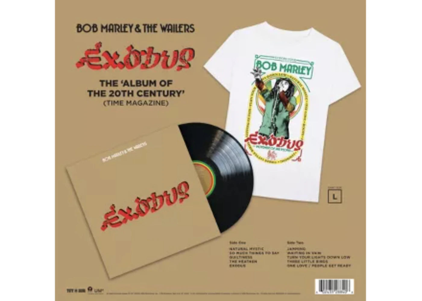 Bob Marley  & The Wailers Exodus Target Exclusive LP Vinyl Black