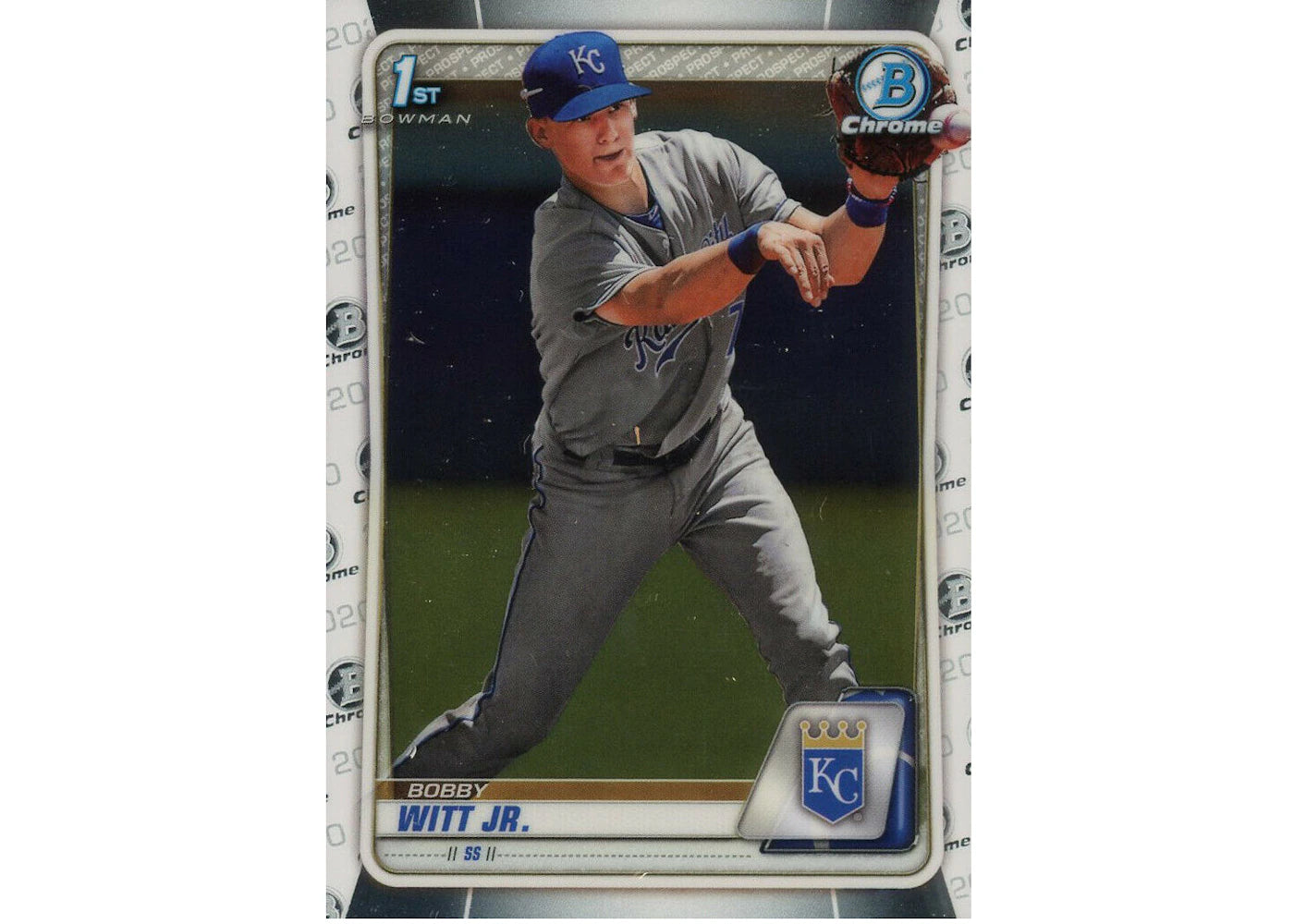 Bobby Witt Jr. 2020 Bowman Chrome Prospects #BCP-25 (Ungraded)