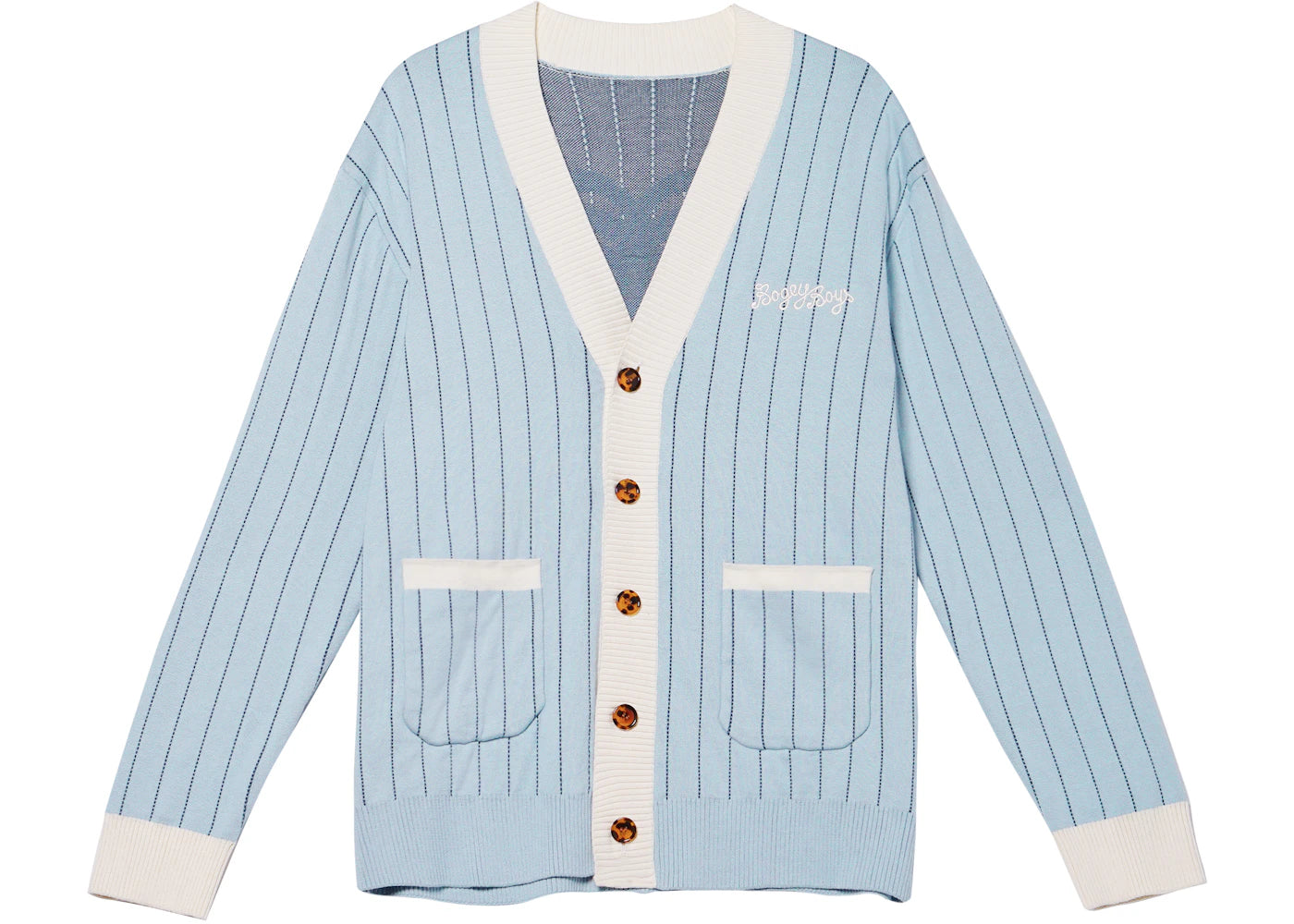 Bogey Boys Cardigan Sweater Powder Blue