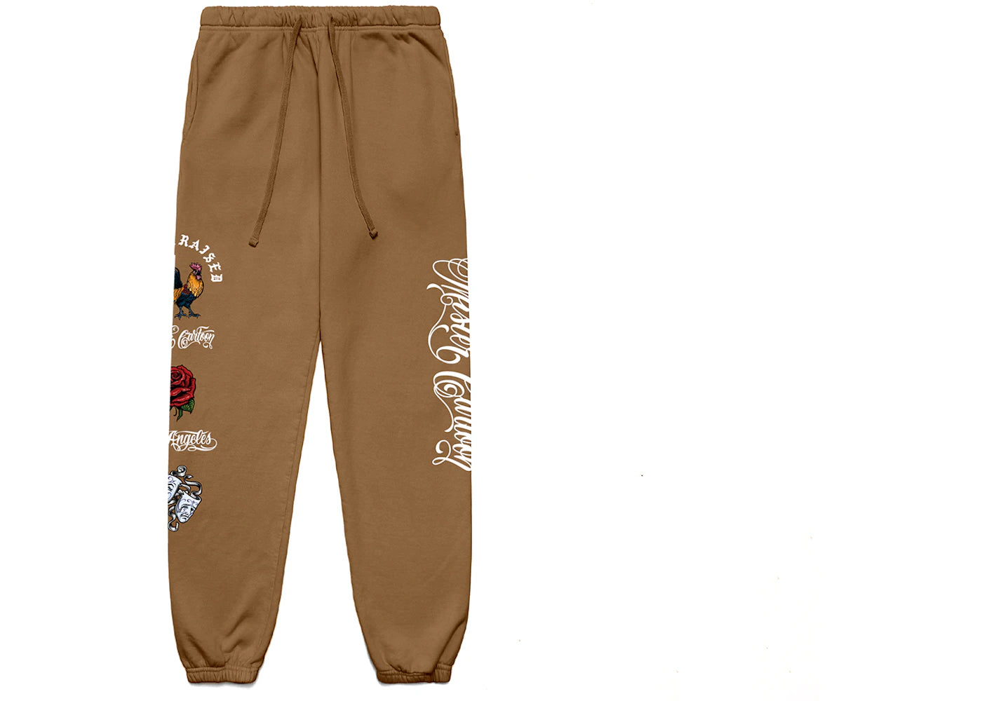 Born X Raised x Mister Cartoon Gallo Fino Sweatpants Camel