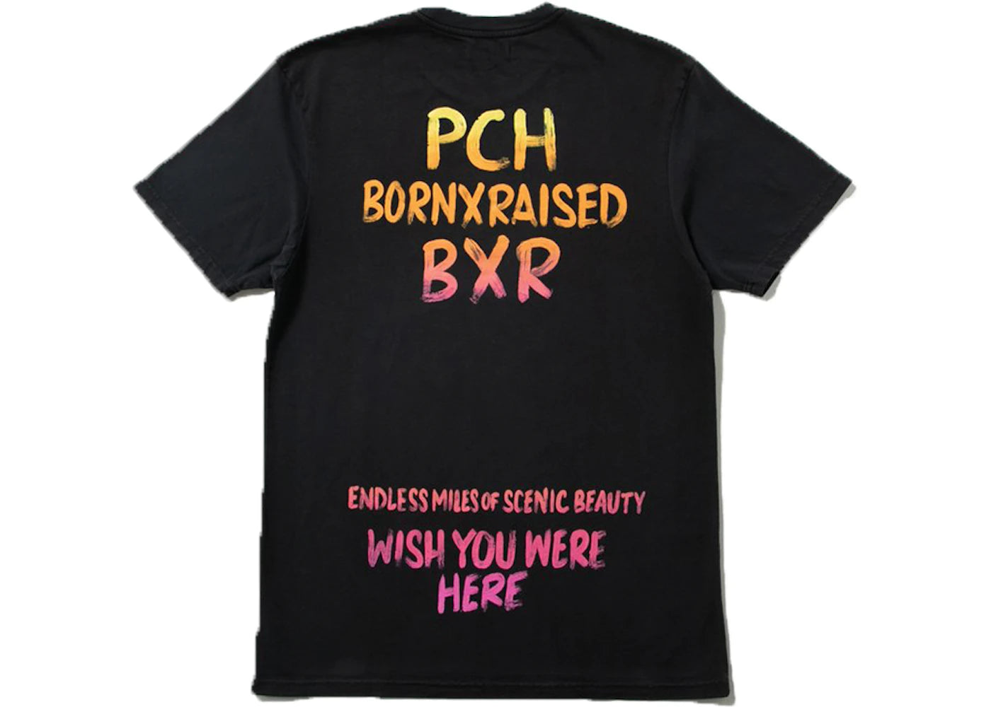 Born X Raised x Union Wish You Were Here Tee Black