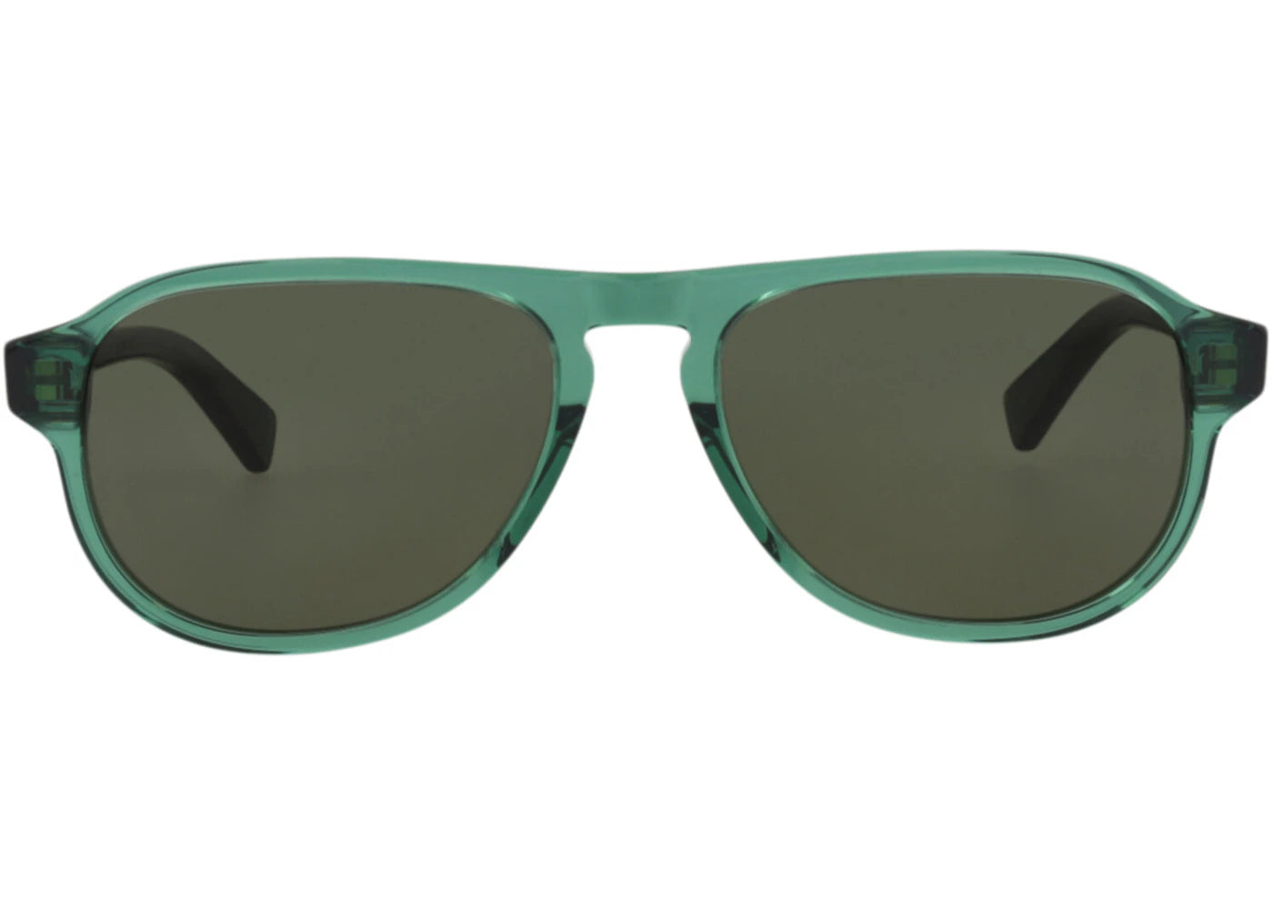 Bottega Veneta Aviator-Frame Recycled Acetate Sunglasses Green Green Green (BV1292S-30015226-003)