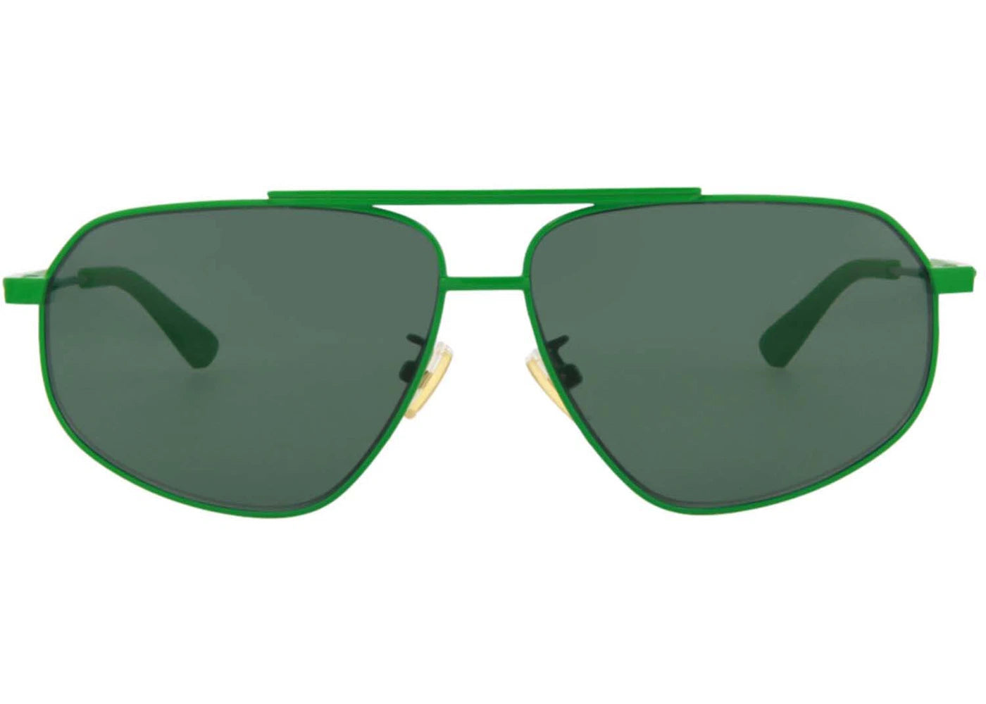 Bottega Veneta Aviator-Style Metal Sunglasses Green (BV1194S-30013683-004-30014)