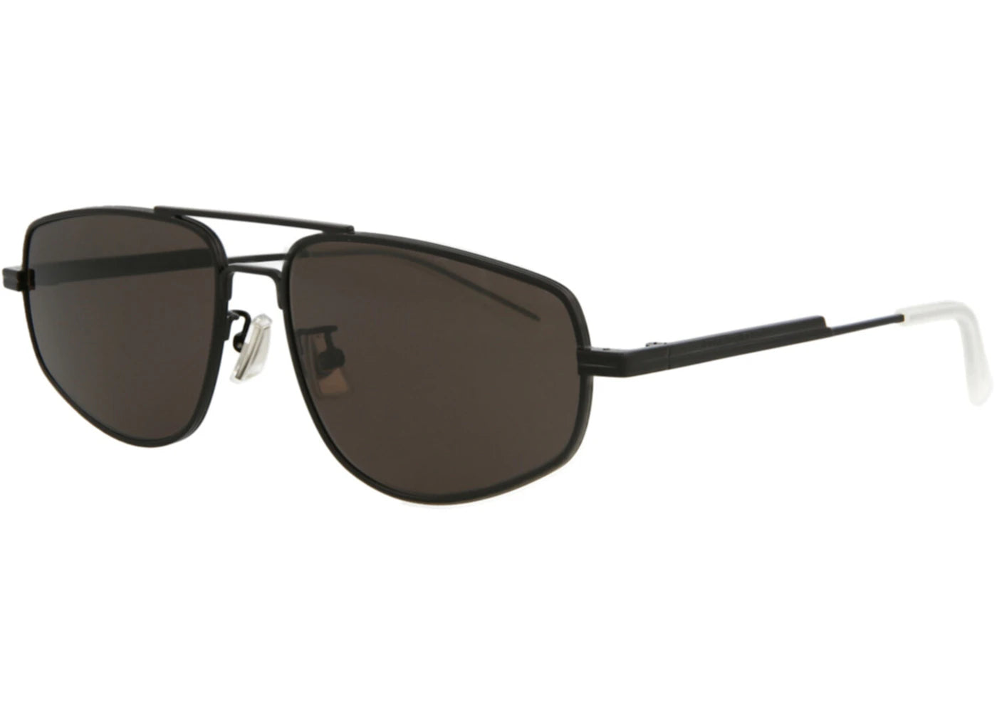 Bottega Veneta Aviator Sunglasses Black/Black/Grey (BV1125S-30011527-001)