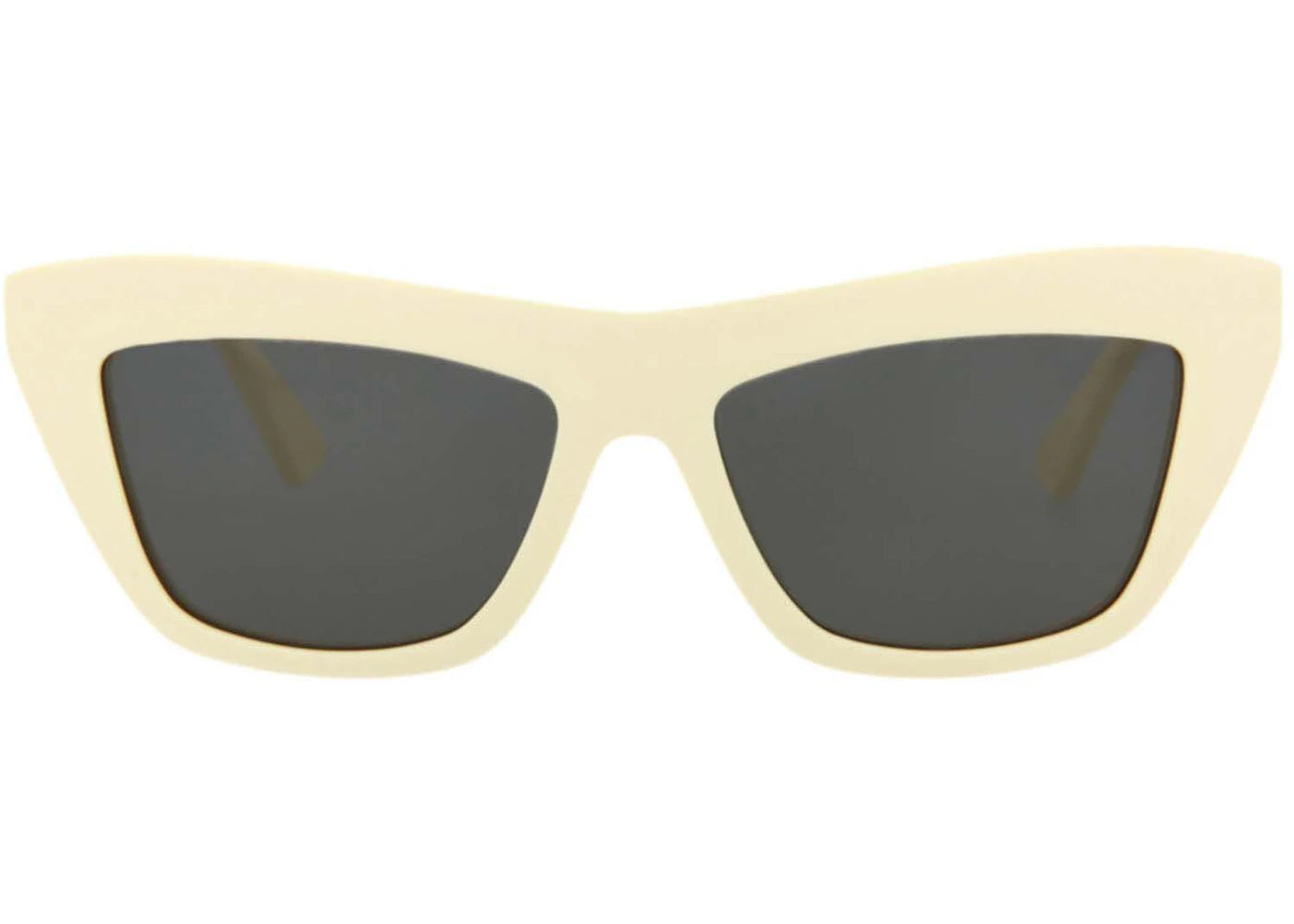 Bottega Veneta Cat Eye-Frame Acetate Sunglasses Ivory/Grey (BV1121S-30011463-003-10048)