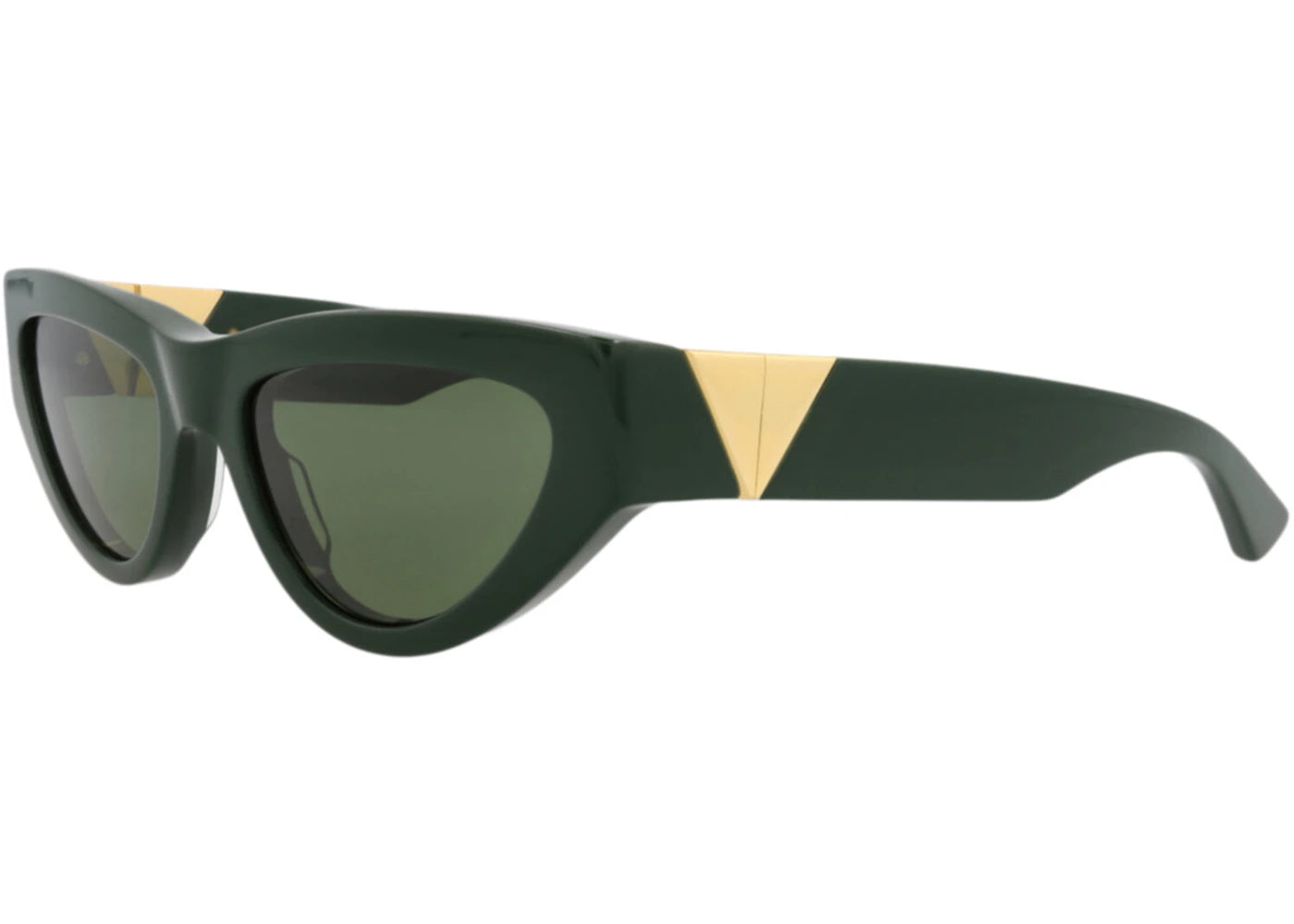 Bottega Veneta Cat Eye Sunglasses Green Green Green (BV1176S-30013665-007)