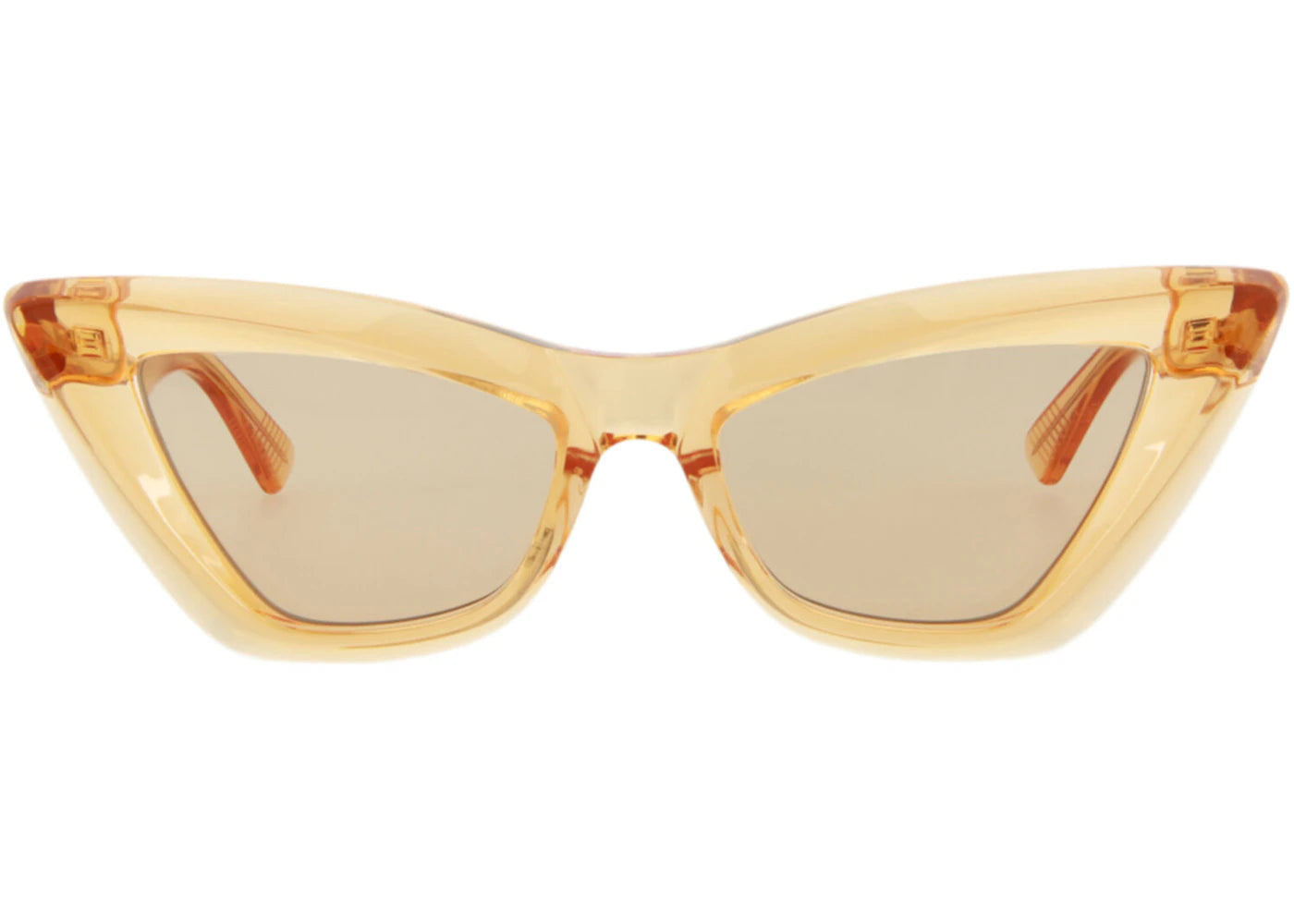 Bottega Veneta Cat Eye Sunglasses Orange/Brown (BV1101S-30011039-011)
