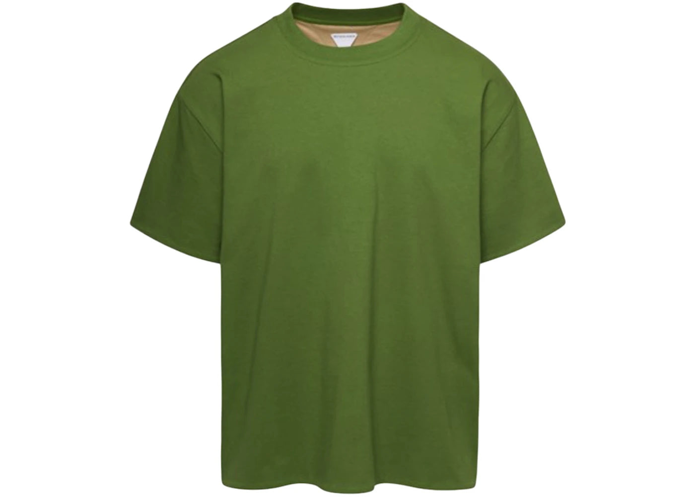 Bottega Veneta Double Layered Cotton Jersey Relaxed Fit T-shirt Jalapeno/Sesame