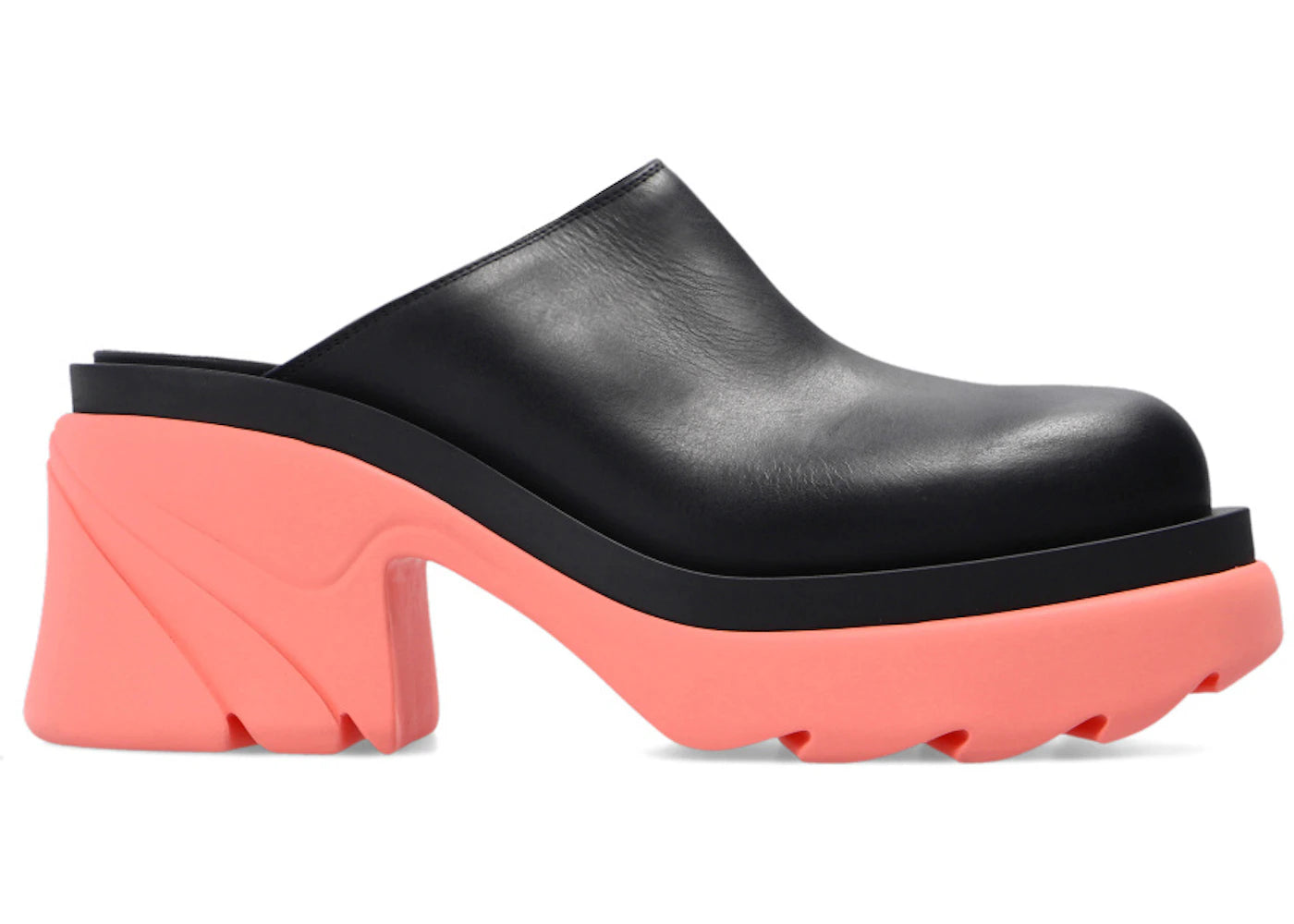 Bottega Veneta Flash Mule Black Pink (Women's)