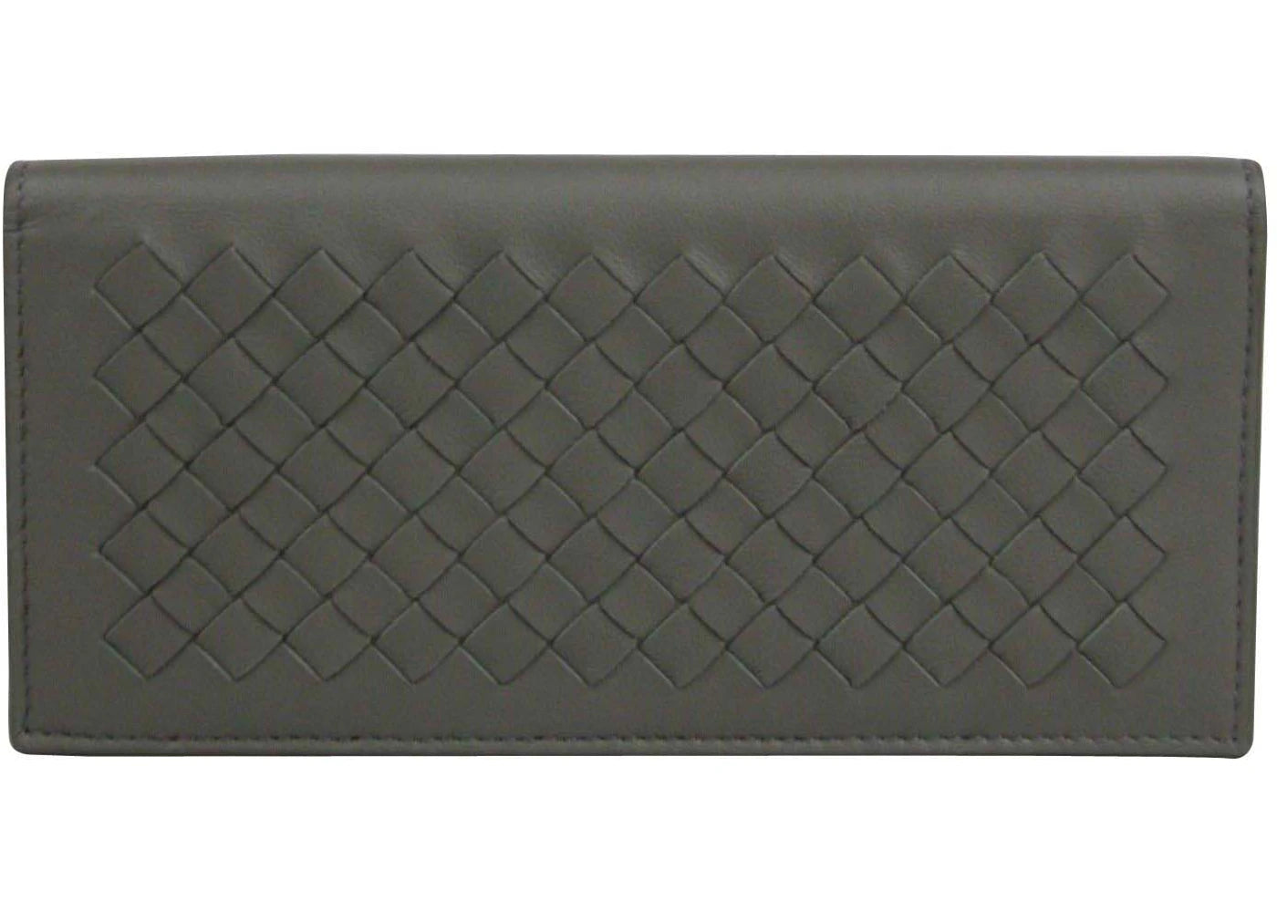 Bottega Veneta Intercciaco Bifold Wallet Gray