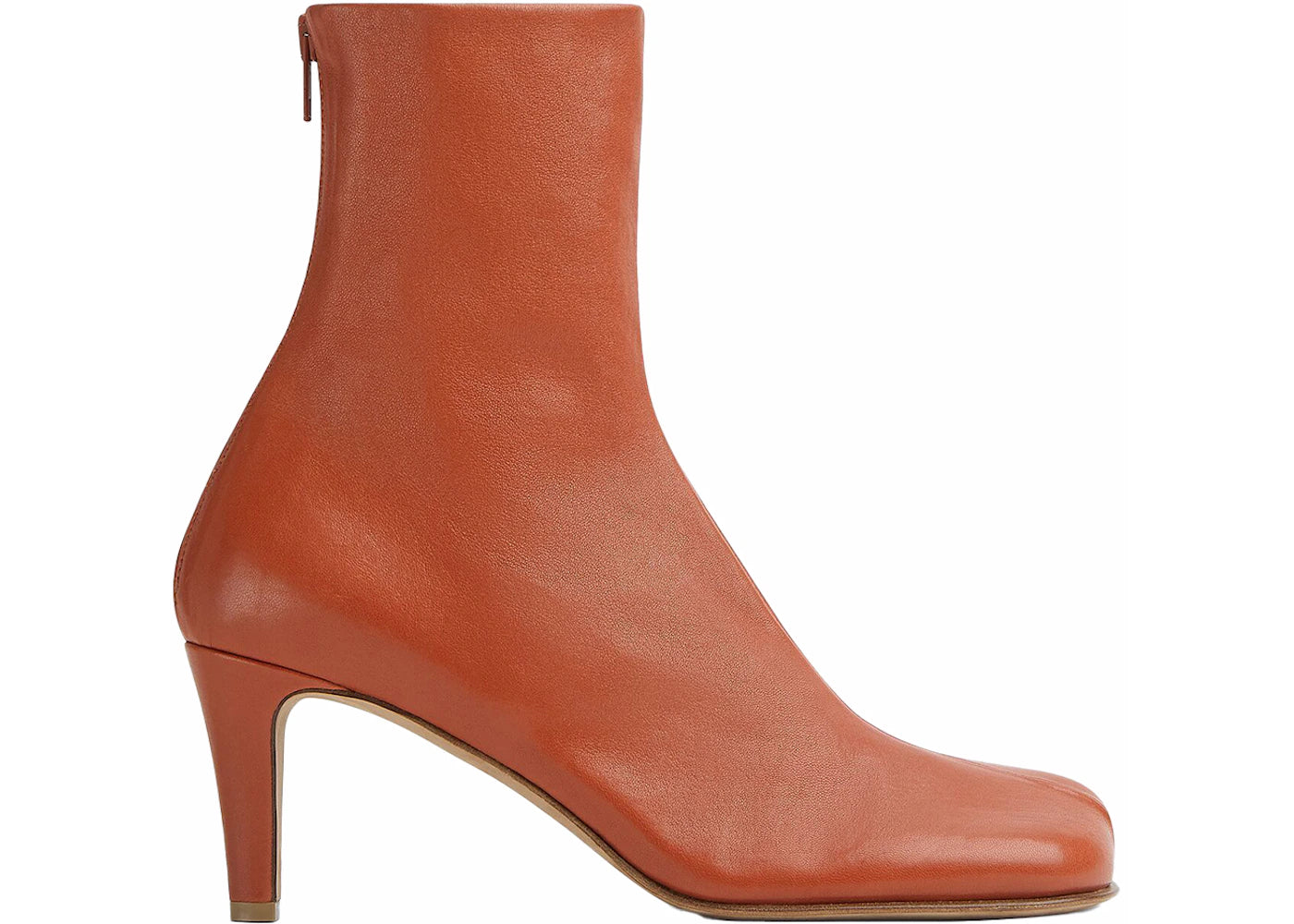 Bottega Veneta Leather Ankle Boot Brown (Women's)