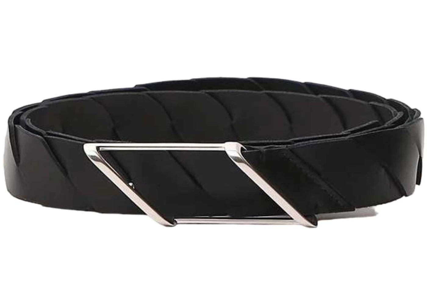 Bottega Veneta Leather Belt Black