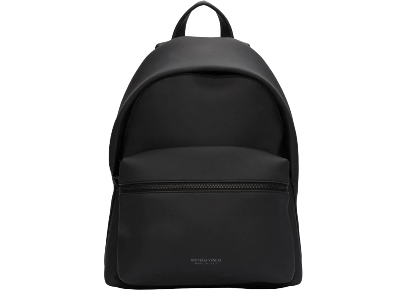 Bottega Veneta Leather Black Backpack Black