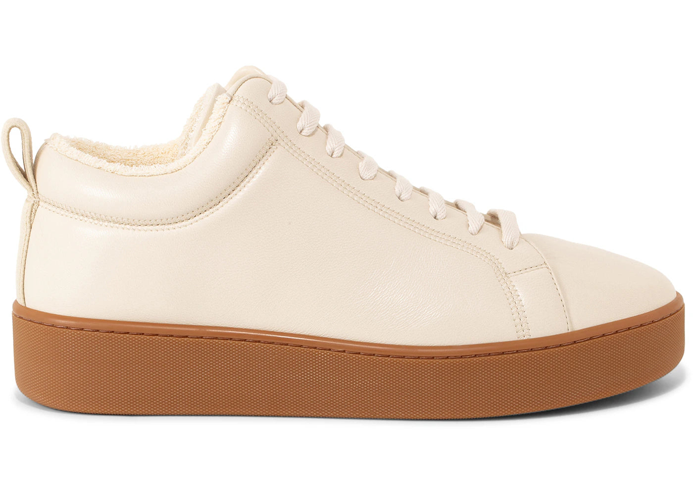 Bottega Veneta Leather Quilt Sneaker White