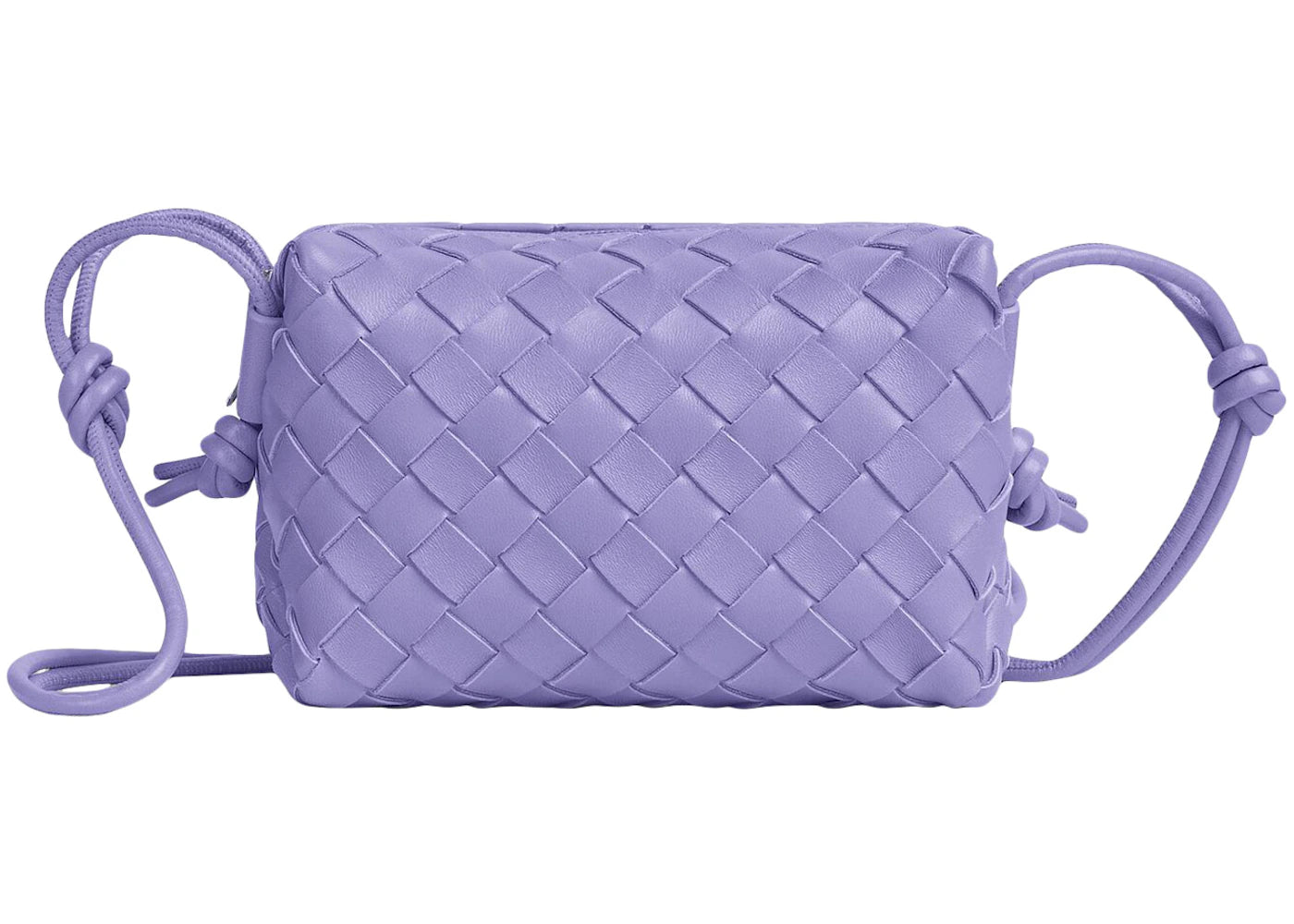 Bottega Veneta Loop Intrecciato Camera Bag Mini Wisteria