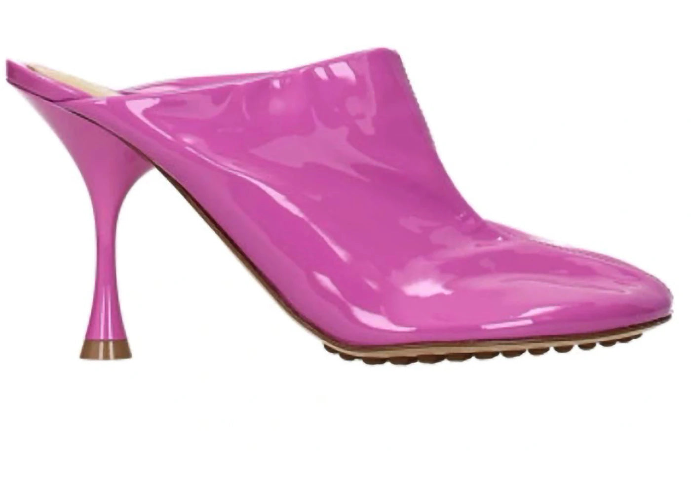 Bottega Veneta Patent Leather Sandal Pink (Women's)