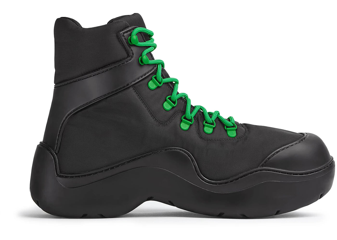 Bottega Veneta Puddle Bomber Black Green