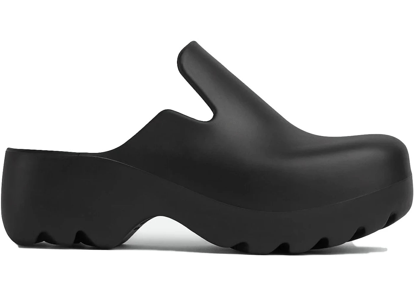 Bottega Veneta Puddle Flash Clog Black Leather