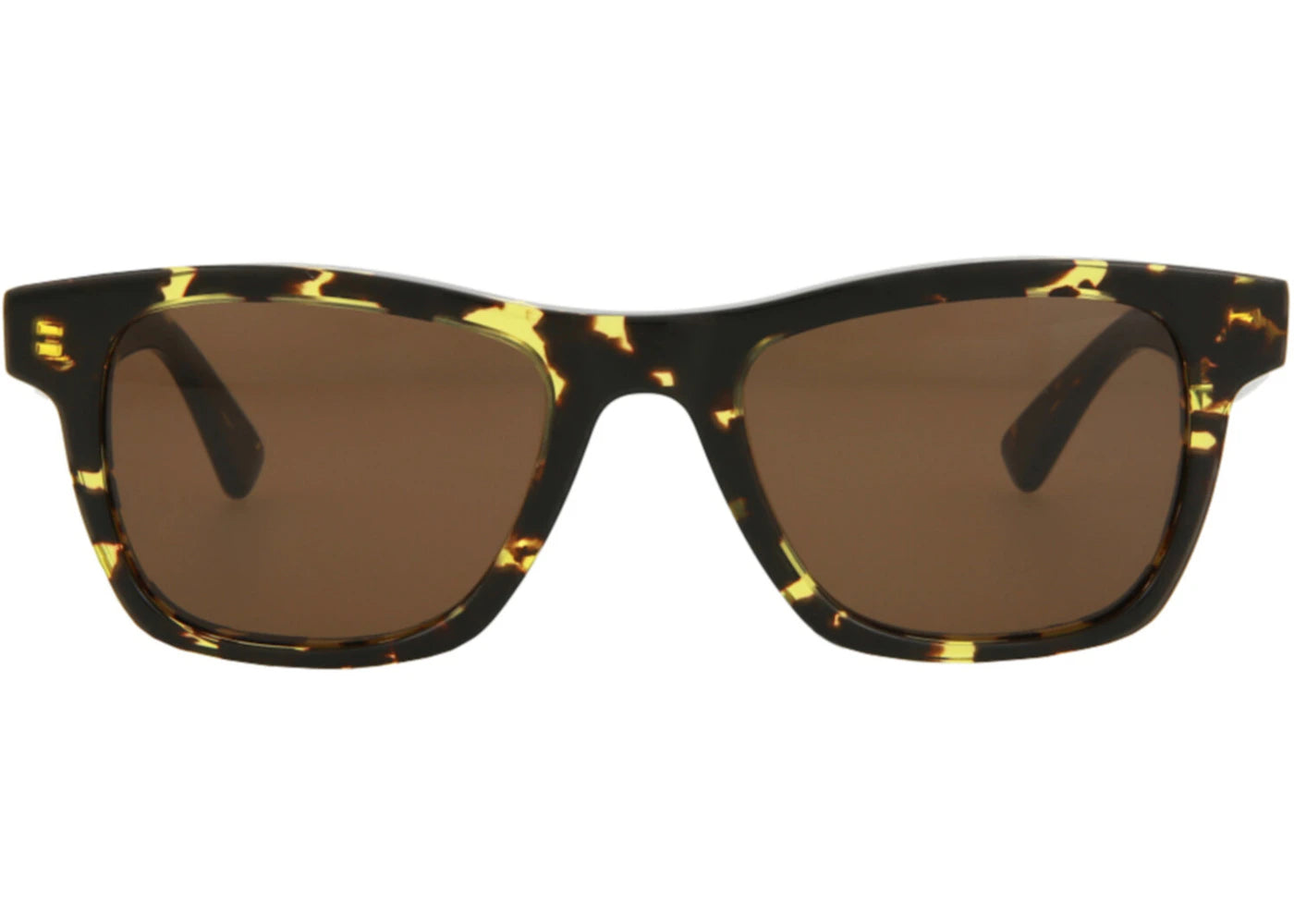 Bottega Veneta Rectangle Sunglasses Havana/Havana Brown (BV1120S-30011464-002)