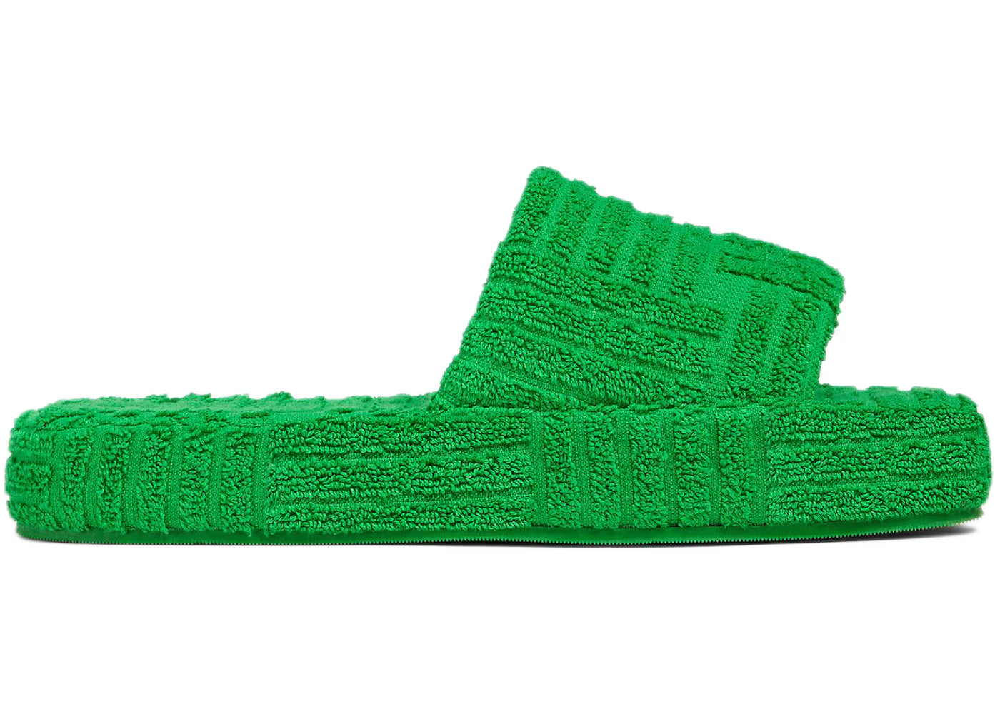 Bottega Veneta Resort Sponge Slide Grass