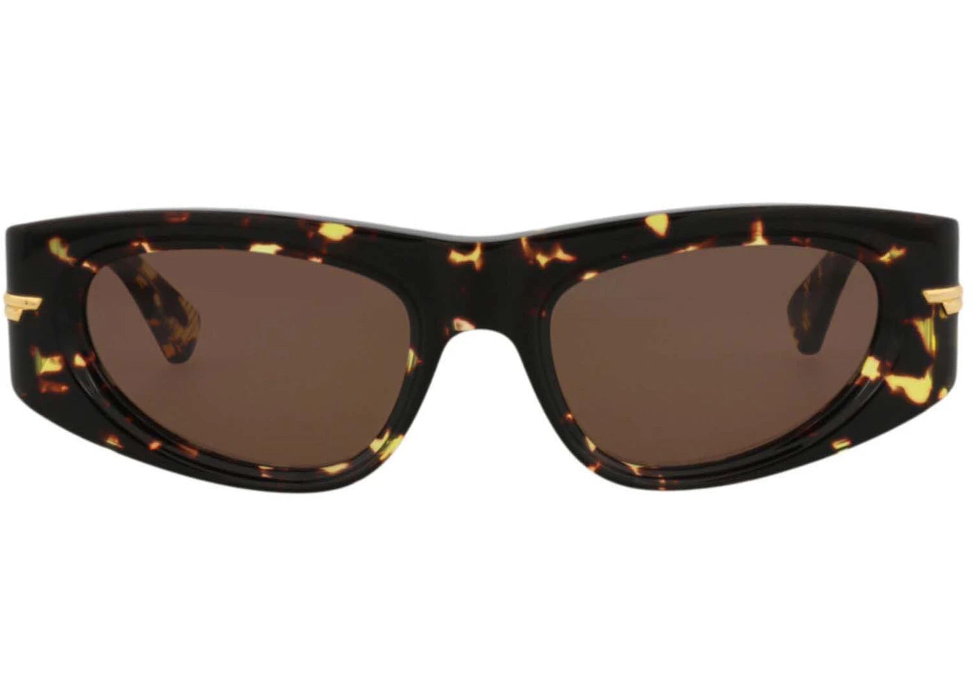 Bottega Veneta Round-Frame Acetate Sunglasses Havana/Brown (BV1144S-30013135-002-20355)
