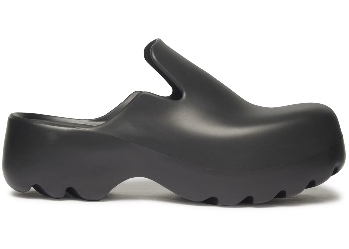 Bottega Veneta Rubber Flash Clog Black