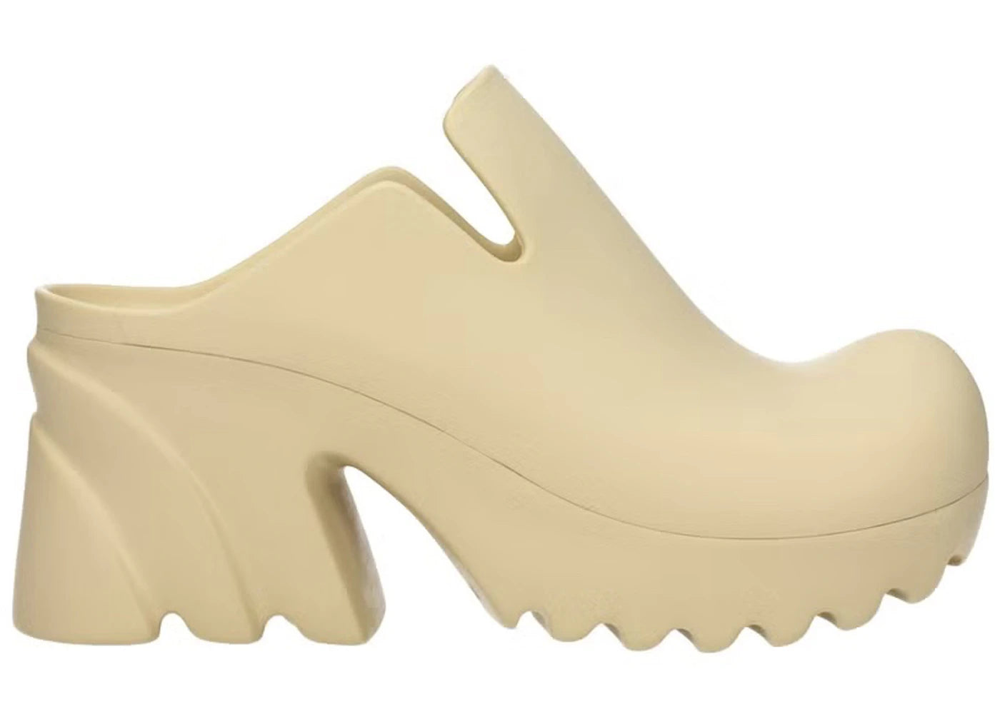 Bottega Veneta Rubber Flash Mules Beige (Women's)