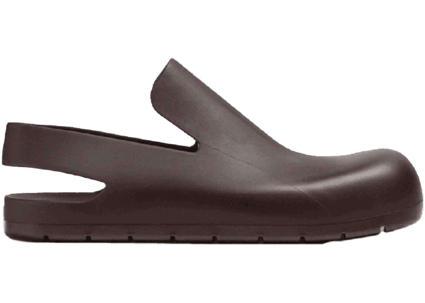 Bottega Veneta Rubber Slingback Puddle Shoe Fondant