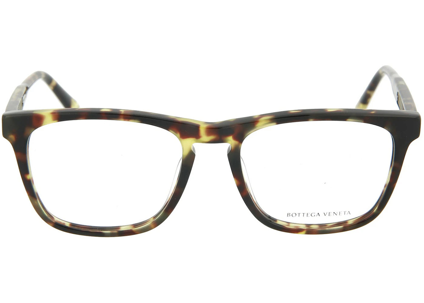 Bottega Veneta Square-Frame Optical Frames Shiny Havana (BV0048O-30000297-010)